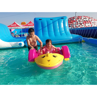 Pédalo en carton pour enfants, bateau à rames en plastique, matériau HDPE, petite pagaie manuelle, usage résidentiel et scolaire, capacité 100 kg