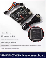 Placa de Desarrollo STM32F407VET6 Cortex-M4 168MHz ARM, Placa de Aprendizaje con 512KB de Flash y 192KB de SRAM para Proyectos DIY de Estudiantes