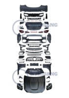 Kit Carrosserie Avant Arrière Pare-chocs Capot Aile pour Mercedes-Benz Classe C W205 C200 C250 C300 (2015-2021) vers W206 C63 AMG (2025)