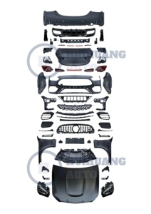 Cho Mercedes <span class=keywords><strong>Benz</strong></span> 2015-2021 W205 <span class=keywords><strong>C</strong></span> <span class=keywords><strong>Class</strong></span> C200 C250 C300 để w206 C63 Amg <span class=keywords><strong>2025</strong></span> BodyKit phía trướ<span class=keywords><strong>c</strong></span> phía sau xe Bumper mui xe Fender - Product Image 6