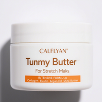 Beurre Ventre Anti-Vergetures – Crème Maternité Formule Intense, Hydratation Profonde et Boost d'Élasticité pour Ventre Grossesse/Post-Partum