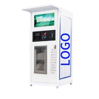 Máquina Expendedora de Agua de Alta Eficiencia 800GPD, Estación de Recarga de Agua Potable RO para Exteriores, Se Acepta Logotipo Personalizado