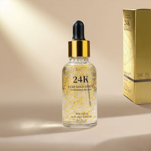 Suero de Oro de <span class=keywords><strong>24k</strong></span> Oem, Nutrición Profunda, Aumenta la Firmeza, Hidratación y Luminosidad, Esencia de Oro de <span class=keywords><strong>24k</strong></span> Antienvejecimiento - Product Image 1