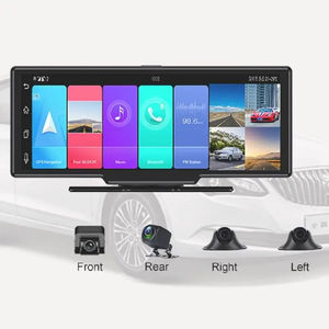 Caméra embarquée T99 4G Android 10,26 pouces avec écran LCD, enregistreur vidéo HD avec navigation GPS, Wi-Fi pour rétroviseur de voiture, résolution 1080p - Product Image 6