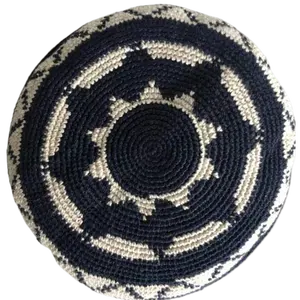 Вязание вручную DMC Kippah Kippot Yarmuke Skullcap религиозная Kippa еврейская продукция Judaica поставляет кепку Kippah