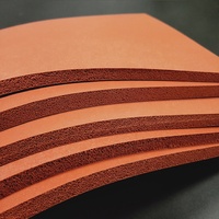 Feuilles de mousse de silicone sur mesure pour l'isolation automobile, résistance à la chaleur de -50°C à 280°C, certifiées UL94 V0