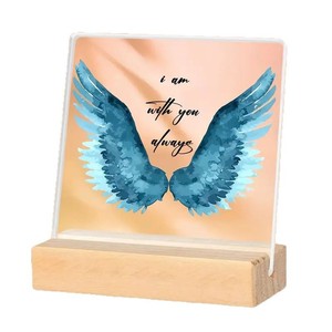 อะคริลิคใสสำหรับวันแม่ทักทายภาษาอังกฤษของวันพ่อของตกแต่งโต๊ะ - Product Image 3