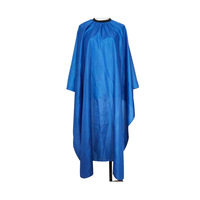 Tablier de coiffeur noir de haute qualité, tablier de coiffeur de salon imperméable, cape de coiffure