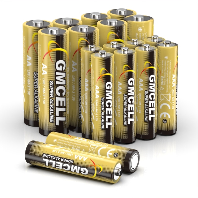 Heavy Duty Mercury-free Alkaline Battery 1.5V LR6 AA Non-rechargeable for Toys Remote Control Flashlight Consumer Electronics
