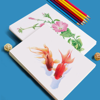 Papel cartulina blanco al por mayor de 120gsm a 300gsm A4 A3, cartón grueso y liso para hacer tarjetas, dibujo, manualidades y escuela
