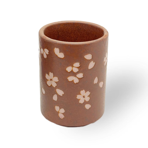 5 tasses en céramique de style japonais traditionnel, à parois épaisses, pour les restaurants de sushi, usage domestique - Product Image 1