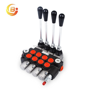 4 carrete P40 hidráulica monobloque Válvula de Control direccional de granja fabricante de equipos de piezas de Tractor - Product Image 1
