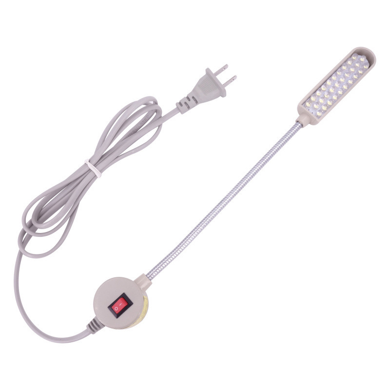 20LED 220v Energy-save High Brightness Sewing Machine Led Lamp Industrial Provided Gray Tool Work Lamp