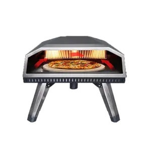 Thuisgebruik Mini Draagbare Gas Pizza Grill Oven 12 Inch Voor Pizza