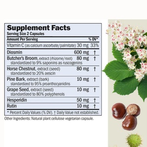 Premium Circulation & Vein Support Horse <b>Chestnut</b> Herbal Supplements for Adults-60 Capsules Herblife Brand Support Healthy Legs - Product Image 4