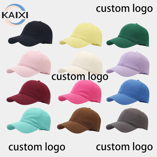 Hot Sale Customized 3D Embroidered 100% Cotton Baseball Cap High-quality 6 Panel Blank Sports Caps