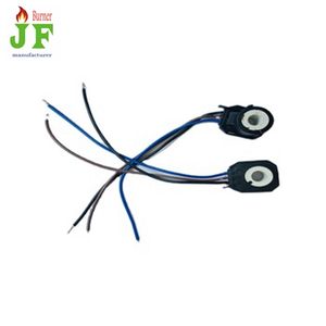 Pièces de <span class=keywords><strong>brûleur</strong></span> à mazout JF China : Bobine d'<span class=keywords><strong>électrovanne</strong></span> de pompe pour brûleurs Riello G5/G10/G20, modèle 40, en plastique et métal, noire - Product Image 1