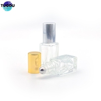 Bouteilles d'échantillon portables de voyage en verre transparent en gros
