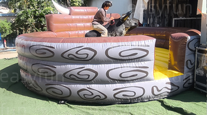 Easyfun Toro Meccanico di Lusso con Peli di Toro Veri, per Rodeo All'aperto e Uso Commerciale Tutto l'Anno - Product Image 6