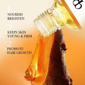 Aceite esencial para el cuerpo de cúrcuma, brillo para el cabello y la piel, aceite esencial para el cuerpo Natural, aceite de masaje para el brillo de la piel - Product Image 3