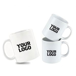 JX204 Customized Wholesale Ceramic <b>Milk</b> Mugs Customizable Tea Cup Custom Logo Cheap Coffee Mugs for Promotional Business Gifts - Product Image 1