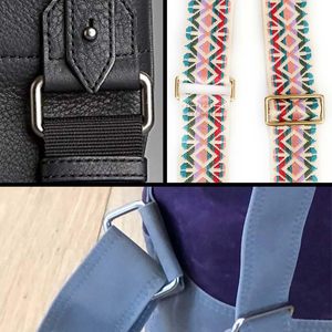 Pcs Metal Rectangle Rings Heavy Duty Zinc Alloy Rectangular Buckle Loops For Bag <b>Strap</b> Belt <b>Webbing</b> - Product Image 5