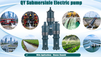 Pompa Air Listrik Submersible Berpelapis Minyak Q-QD 0.75-4kW 8-35m³/jam 24-128m untuk Sistem Irigasi Pertanian  Character Count