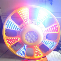 Ampoule LED rotative à piles de voyant d'avertissement de trafic orange à haute luminosité