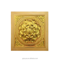 Panneaux de plafond en aluminium résistant à la corrosion pour la décoration des salles de prière des monastères