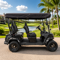 Carrito de Golf Eléctrico de Lujo MMC para 4 Personas |   72V Litio |   Certificado por ECE/DOT |   Velocidad de 30-50 km/h |   Fábrica OEM para Campos de Golf y Resorts