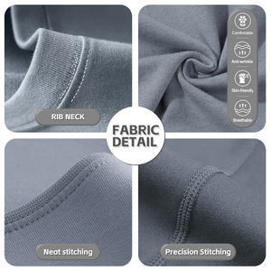 <span class=keywords><strong>Custom</strong></span> heren heavy weight thermische longsleeve shirts 280 gram gebreide longsleeve tee zeefdruk waffle streetwear cropped lengte - Product Image 3