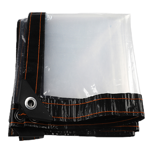 Lona Transparente Tewango de PE, 2mx3m, Impermeable, para Jardín, Plantas, Gazebo, Pérgola, Cubierta para Perros, Ventanas, Resistente al Viento - Product Image 1