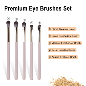 Juego <span class=keywords><strong>de</strong></span> 5 brochas suaves <span class=keywords><strong>para</strong></span> maquillaje <span class=keywords><strong>de</strong></span> <span class=keywords><strong>ojos</strong></span>, <span class=keywords><strong>para</strong></span> principiantes, <span class=keywords><strong>para</strong></span> <span class=keywords><strong>difuminar</strong></span> sombras, <span class=keywords><strong>para</strong></span> detalles <span class=keywords><strong>de</strong></span> delineado <span class=keywords><strong>de</strong></span> <span class=keywords><strong>ojos</strong></span> tipo 'Lying Silkworm' y <span class=keywords><strong>para</strong></span> detalles <span class=keywords><strong>de</strong></span> delineado <span class=keywords><strong>de</strong></span> <span class=keywords><strong>ojos</strong></span> tipo 'Blade'. - Product Image 2