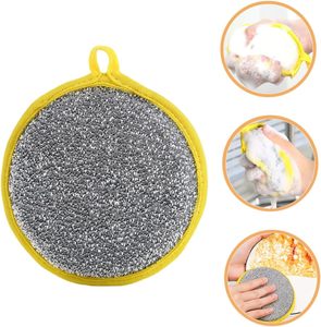 Esponjas Redondas de Doble Cara para Lavar Platos de Cocina, para la Limpieza del Hogar de Sartenes y Ollas - Product Image 2