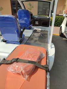Camilla de seguridad al por mayor, instalaciones de seguridad de primeros auxilios de emergencia, ambulancia médica deportiva eléctrica, carro de golf - Product Image 5