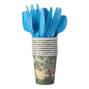 Nouveau Dinosaur Jurassic-World <span class=keywords><strong>Theme</strong></span> Birthday Party Set T-Rex Design Vaisselle Jetable - Product Image 3