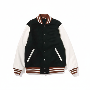 Nueva marca de alta calidad por encargo al por mayor en blanco Varsity chaquetas nueva moda invierno Varsity chaqueta personalizada hombres Letterman chaqueta - Product Image 1
