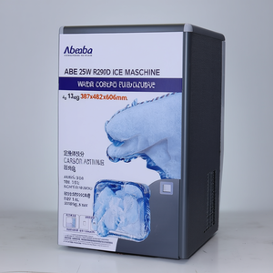เครื่องทำน้ำแข็ง Abe 25W R290 ระบายความร้อนด้วยน้ำ ผลิตน้ำแข็งก้อนเต็มขนาด 13 กรัม 18 กรัม 33 กรัม 42 กรัม ขนาด 387x482x606 มม. - Product Image 2
