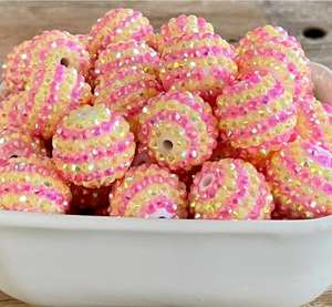 Cuentas Acrílicas Brillantes de 20 mm, Color AB Mixto, de Alta Calidad, para Manualidades, Fabricación de Joyas, Certificadas por Xxm Aigs, Novedad 2025 - Product Image 1