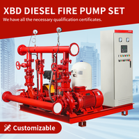 Pompe à eau multi-étages haute pression série PSM pour moteur diesel avec arbre nu et accouplement pour usage commercial