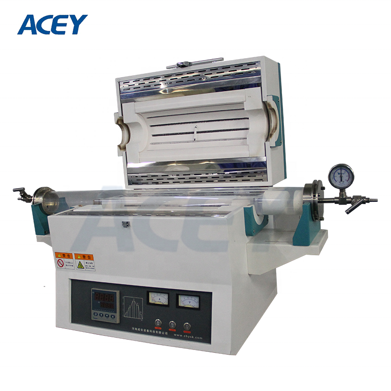 Лабораторная высокотемпературная Трубчатая Печь 1200 1400 1700C максимальное тепловое вакуумное лабораторное оборудование