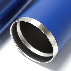 Factory Wholesale Custom LOGO Stainless Steel <b>Insulated</b> Powder Coated 20oz Car Travel Tumbler <b>Cup</b> Mugs With Lid For Coffee - Product Image 4