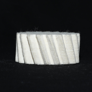 Disque de polissage en feutre de <span class=keywords><strong>laine</strong></span> sur mesure pour finition de surface de précision et polissage des bords, roue de polissage en feutre à dents de scie - Product Image 1