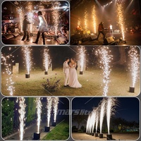 Máquina de Chispas Frías de 750 W con Control Remoto Inalámbrico para Fiestas, Bodas, Máquina Mini de Chispas Frías, Fuegos Artificiales de Escenario DJ, Máquina de Pirotecnia Fría