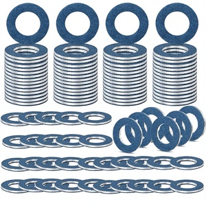 Rondelle plate en aluminium 27 mm M12 norme JIS pour bouchon de vidange Toyota Lexus 90431-12031 - Product Image 1