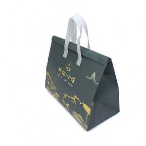 Hot Sell Non-Woven Takeaway Insulation <b>Bag</b> <b>Food</b> Thermal <b>Bag</b> Self-Adhesive Portable Takeaway Milk Tea Insulation <b>Bag</b> - Product Image 5