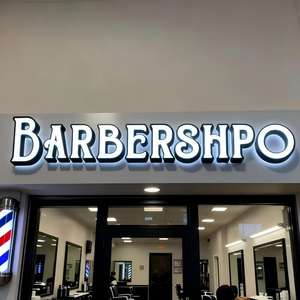 Signalisation extérieure de grande taille en acrylique, lettres 3D personnalisées, logo LED, conception de devanture de magasin, enseigne en métal pour entreprise, panneau lumineux LED pour magasin - Product Image 3