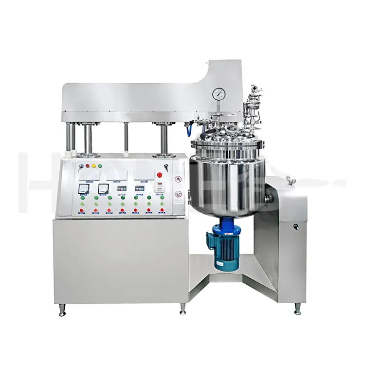 HONE small industrial vacuum 3 strati jacket hair growth oil color gel conditioner conditioning shampoo making machine prezzi