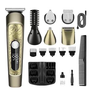 Máquina de Afeitar Profesional 6 en 1 para Hombre, Cortadora de Pelo, Recortadora de Barba y Nariz con Cuchillas de Cerámica, Batería de 2000 mAh - Product Image 2