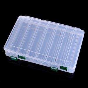 <span class=keywords><strong>Caja</strong></span> <span class=keywords><strong>de</strong></span> <span class=keywords><strong>Pesca</strong></span> Rígida Transparente <span class=keywords><strong>de</strong></span> Plástico Duro para Almacenamiento <span class=keywords><strong>de</strong></span> Señuelos, Anzuelos y Cebos - Uso en Ríos y Arroyos con Capacidad Inferior a 20L - Product Image 6